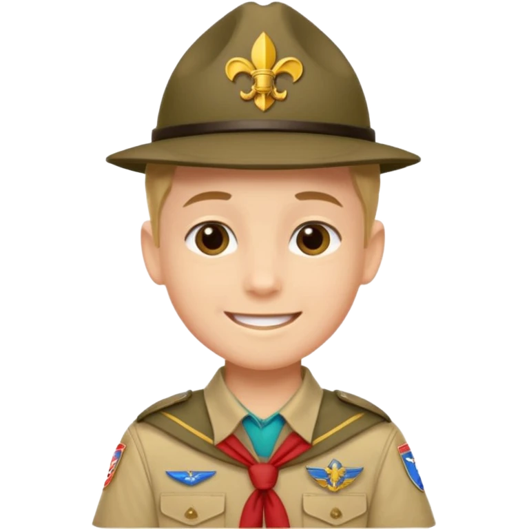 scout boy   emoji