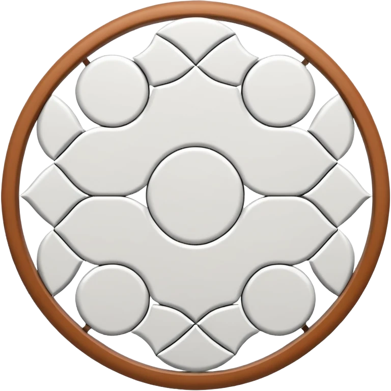 Round design emoji