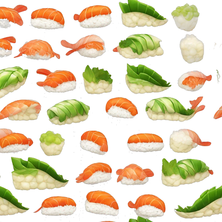dragon sushis emoji