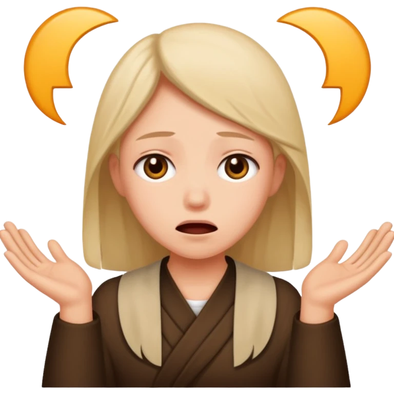 Pleading emoji