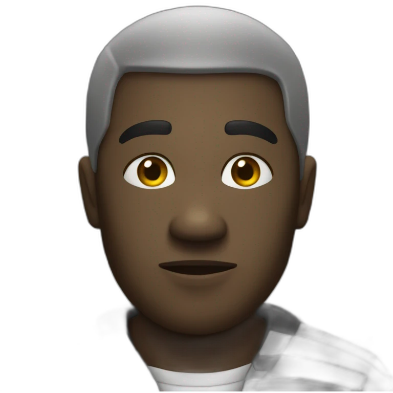 noir en prison emoji