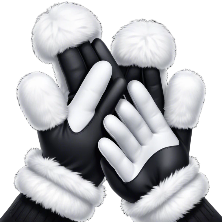 Mickey Mouse hands emoji