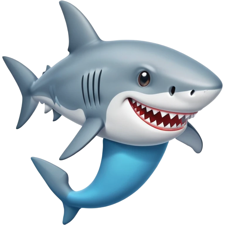 Shark with socks emoji