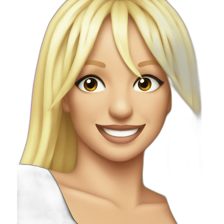 britney spears winking emoji