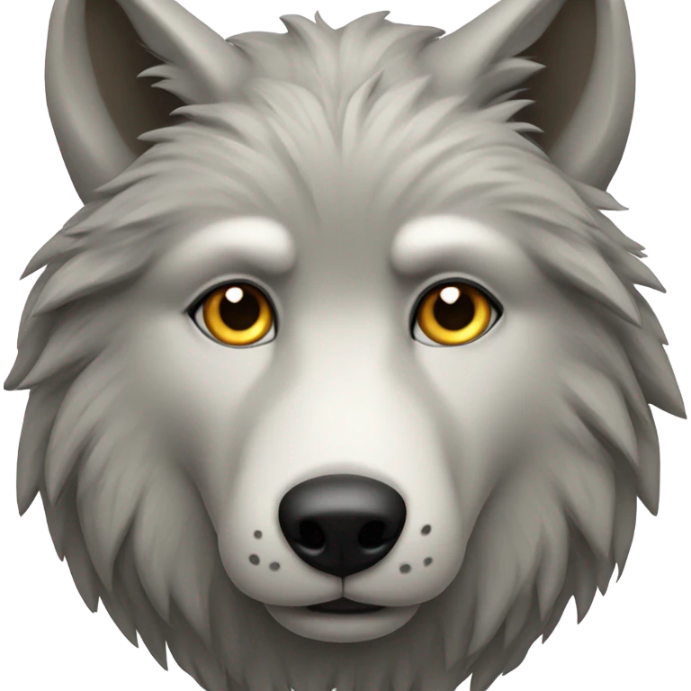 Wolf emoji