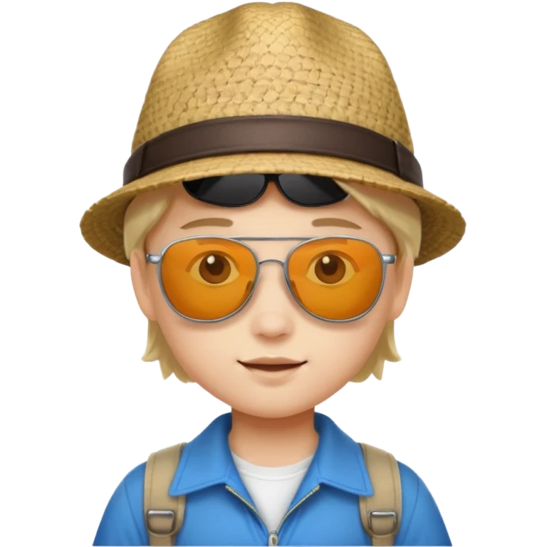 tourist kid emoji