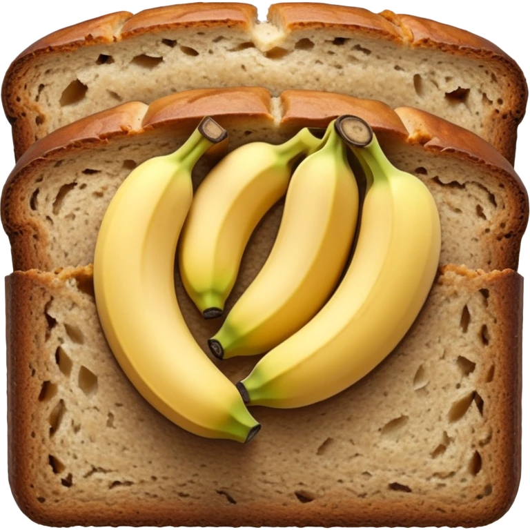 Banana bread loaf  emoji