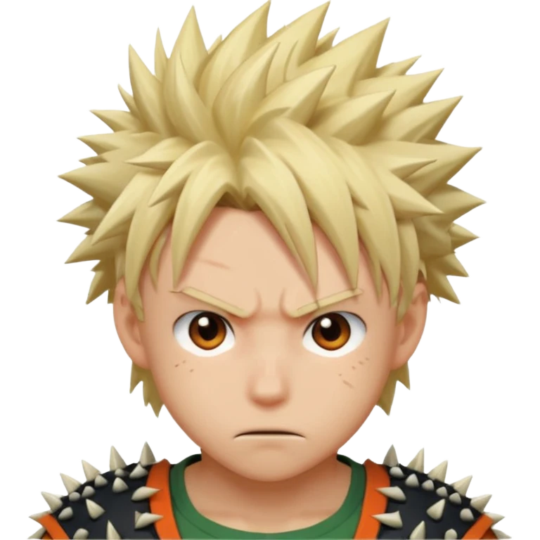 Bakugo from mha emoji