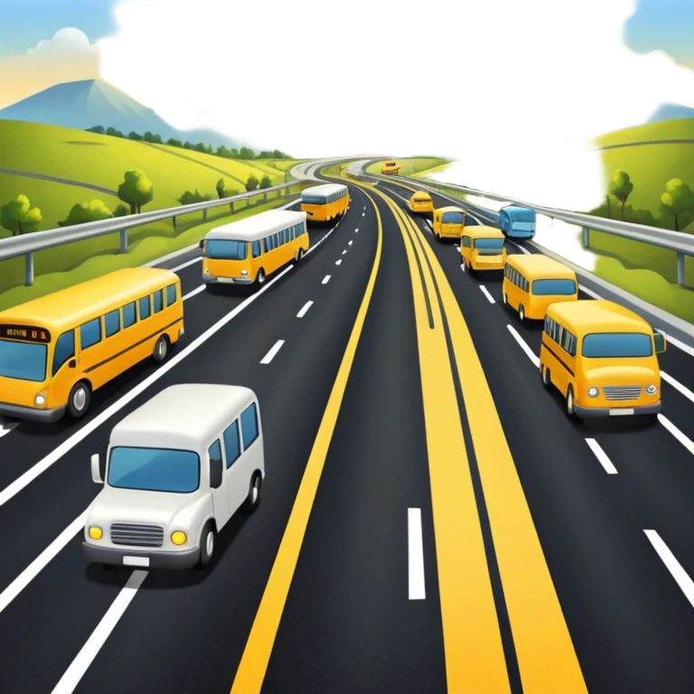 🛣🚎🚌🚛🚓🚗 emoji