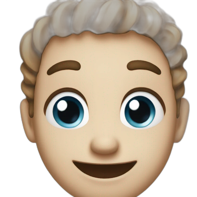 mischievous smile with a lost look emoji