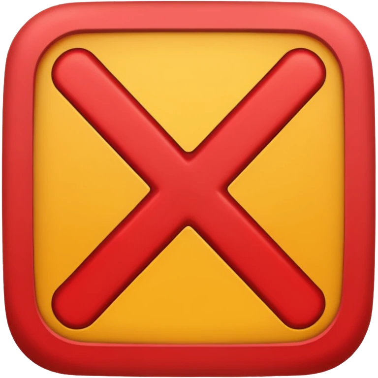 redd işareti emoji