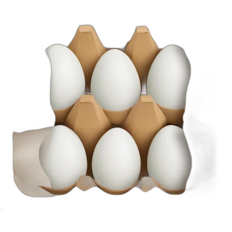 8 eggs box emoji