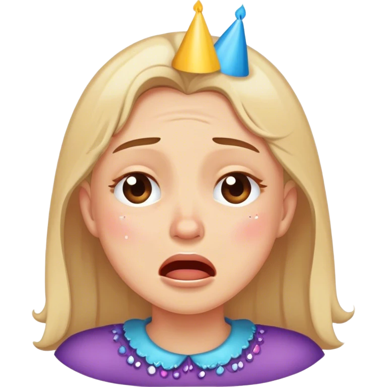 Cry in birthday cry in birthday  emoji