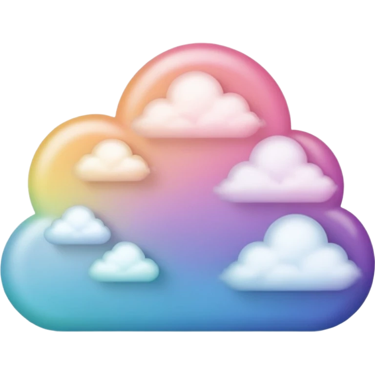 gradient cloud emoji