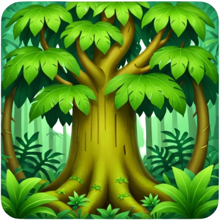 La forêt amazonienne emoji