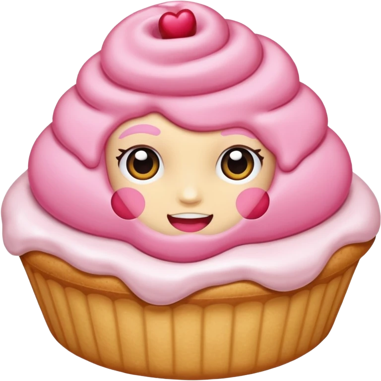 doce rosa emoji