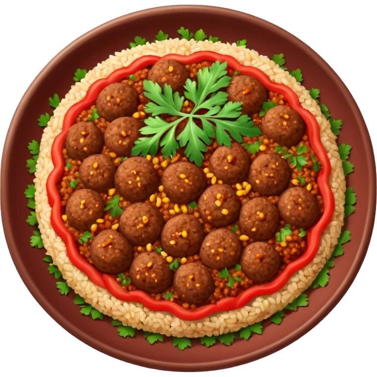 Çiğköfte  emoji