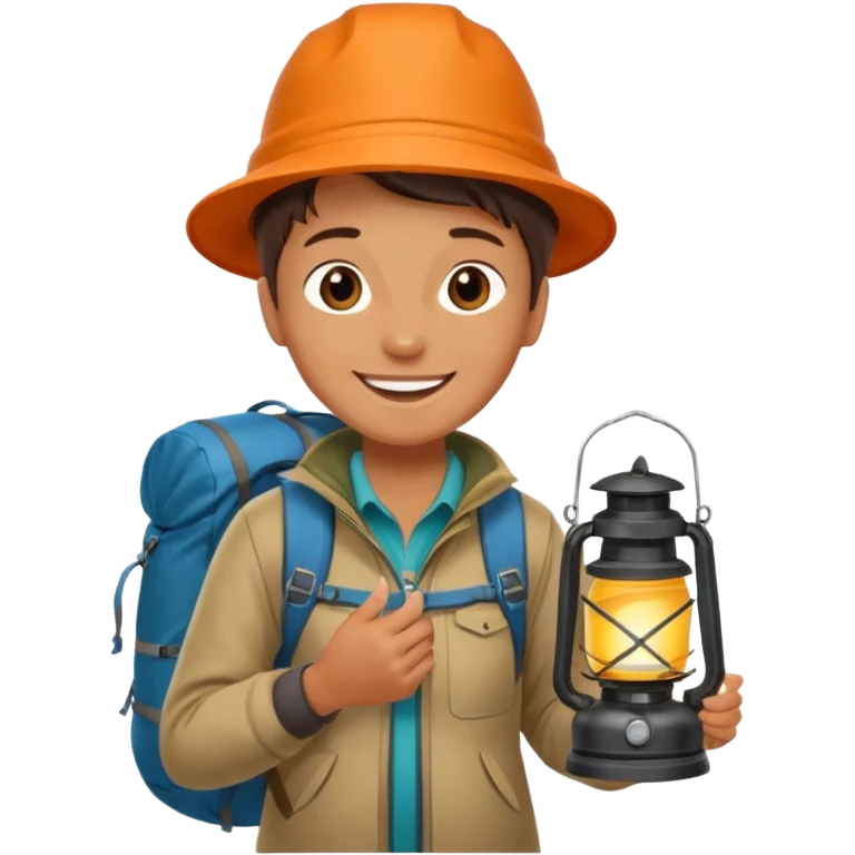camper hero emoji