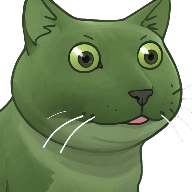 Fat cat emoji