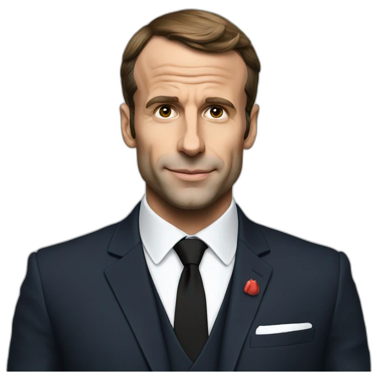 Macron smok emoji