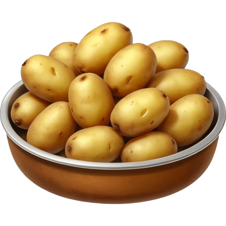 Cooked potatoes  emoji