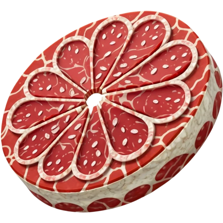 Salame slice emoji
