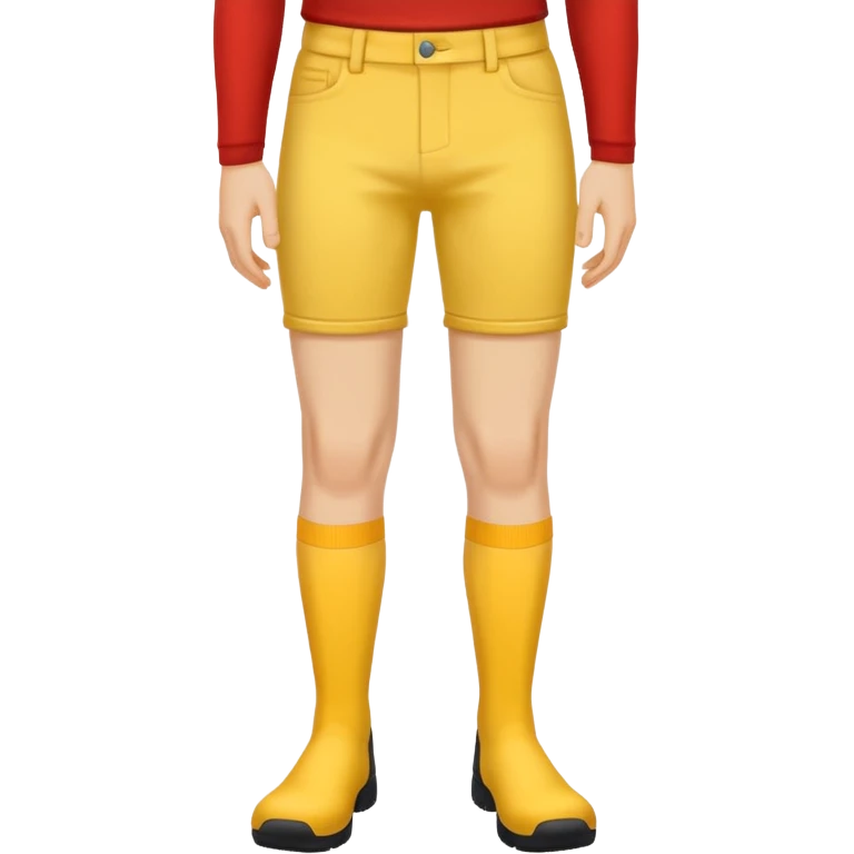 Yellow Knee emoji