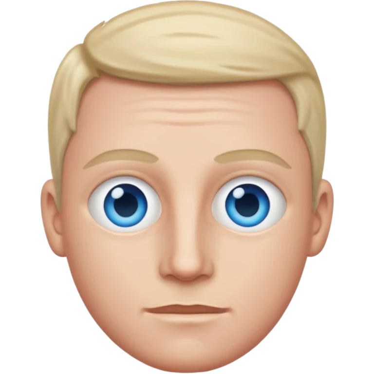 John Handy with blue eyes emoji