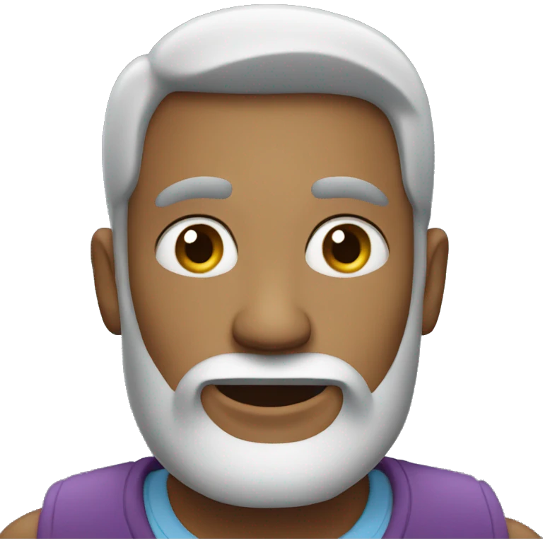 Man with a bbl emoji