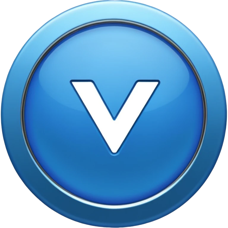 A blue verification badge  emoji