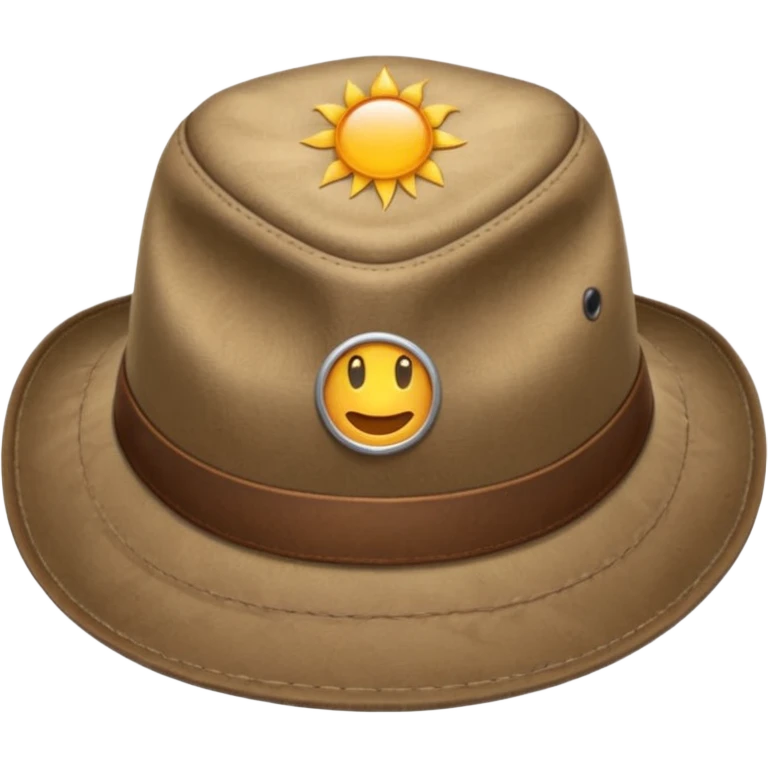 safari hat emoji