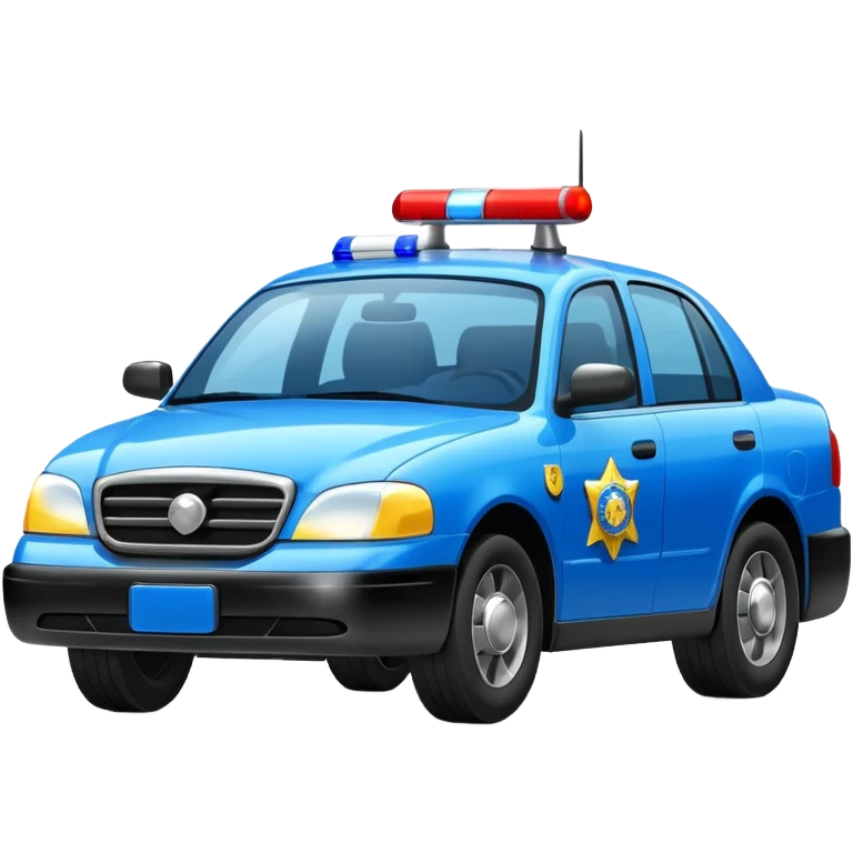 police car emoji