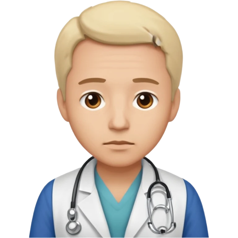 Medicine , doctor rubio, triste emoji