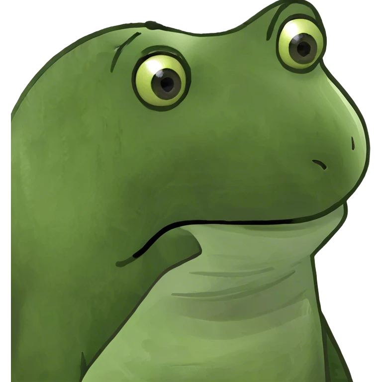 Frog fox emoji