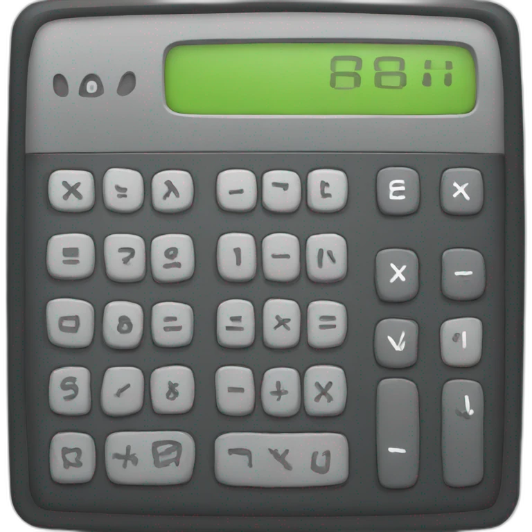 calculator emoji