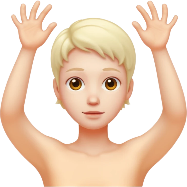 squiggly arms emoji