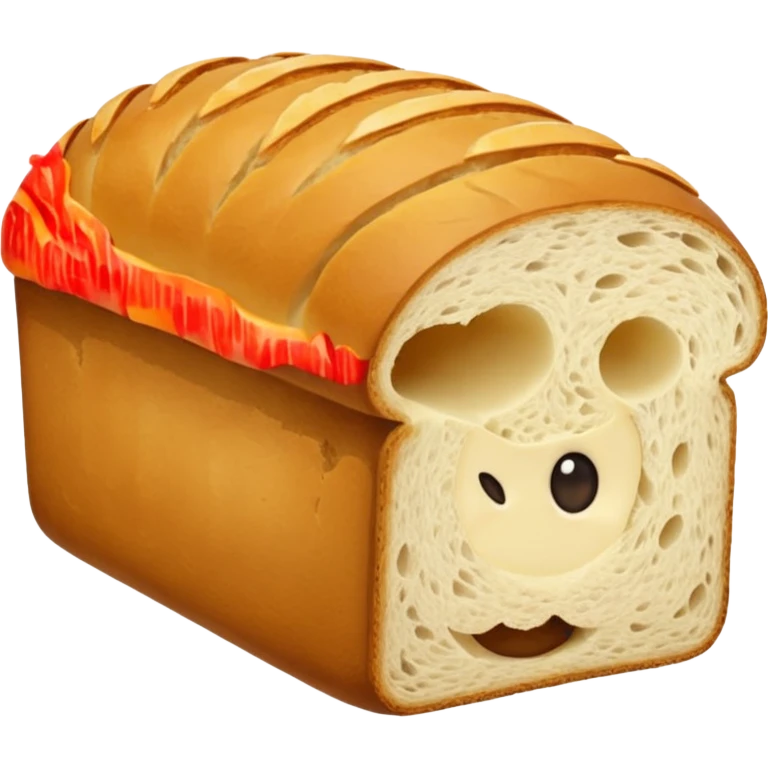 a bread emoji
