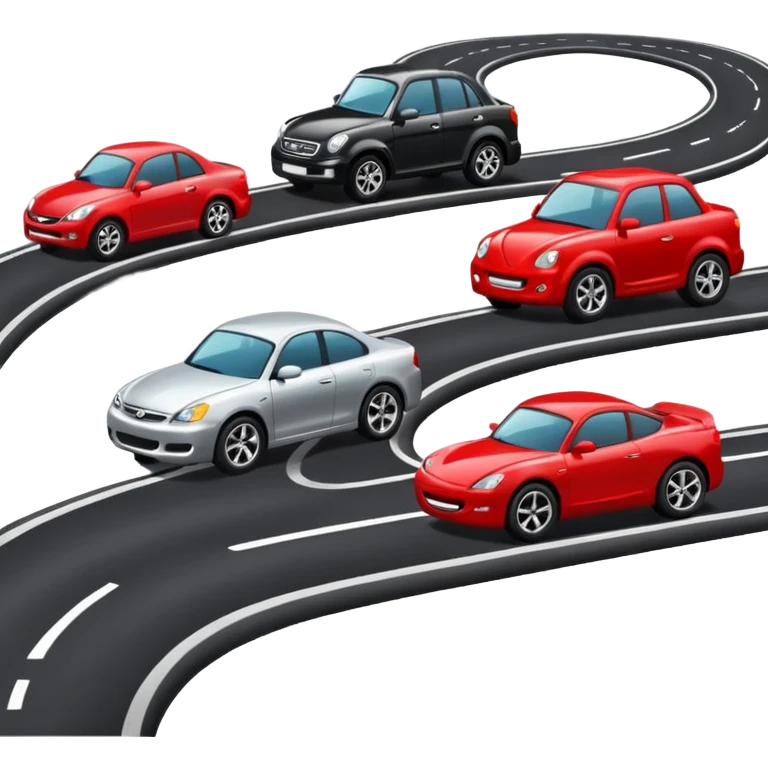 transport on the road emoji
