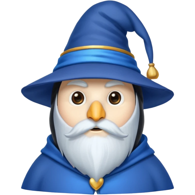 Penguin Wizard emoji