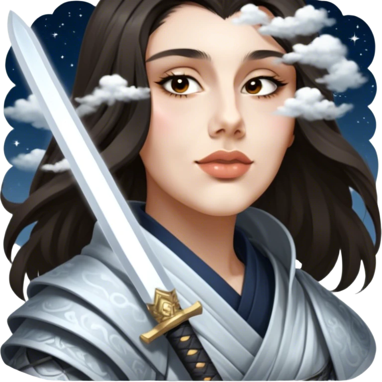 Moonlit Samurai emoji