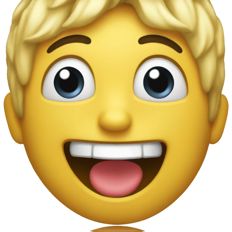 ecstatic face emoji