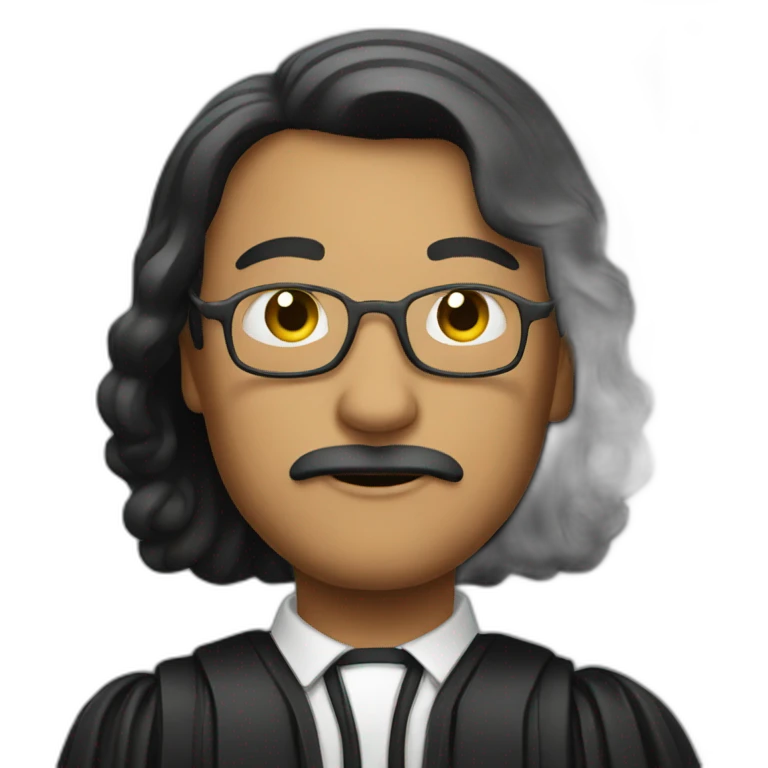 Investigating judge emoji