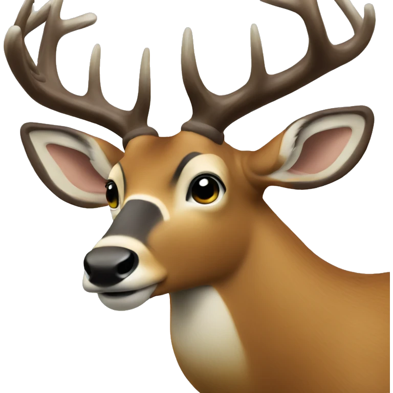 Big buck emoji