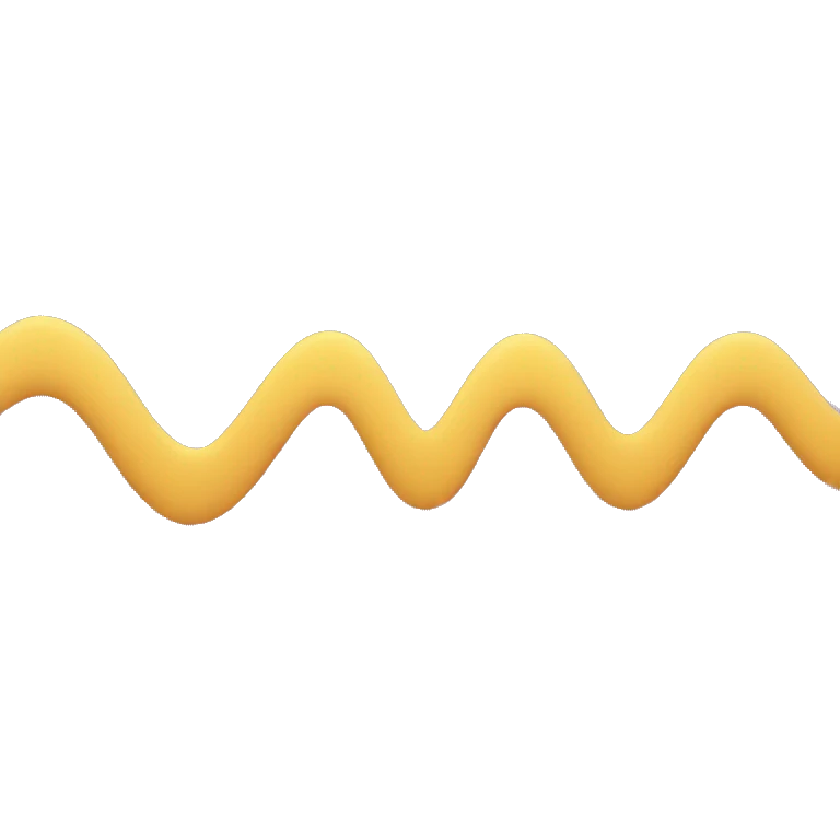 A Sine wave with simple clean lines  emoji