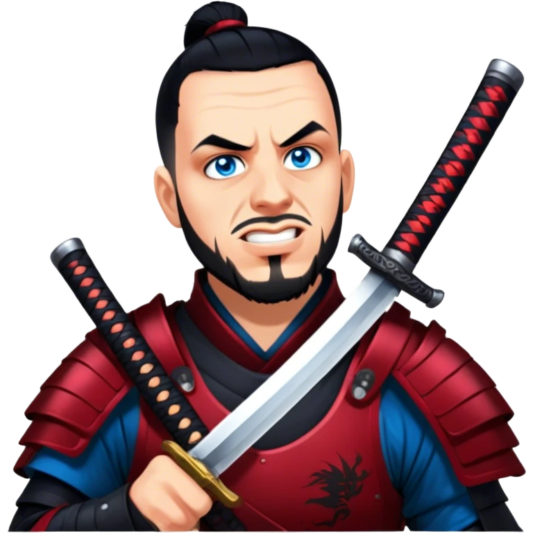 Fierce Samurai emoji