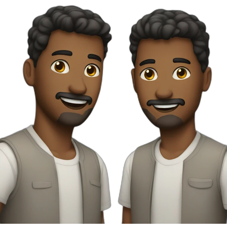 3 men emoji