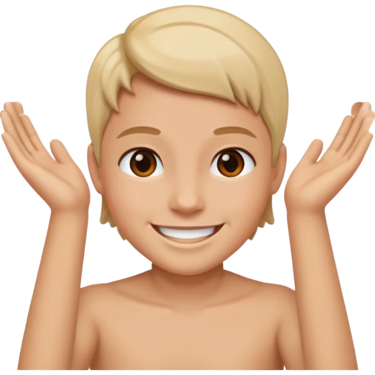 Person with head cut off emoji