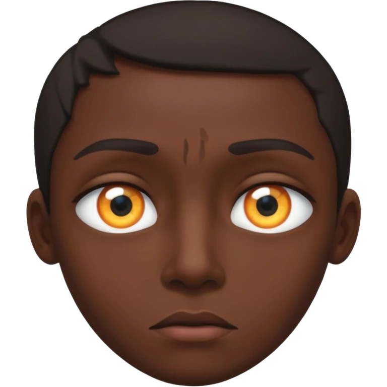 глаз, в зрачке которого отображается как падает человек  emoji