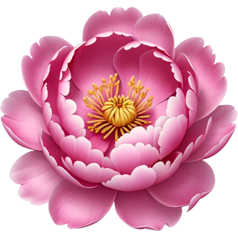 peony flower emoji