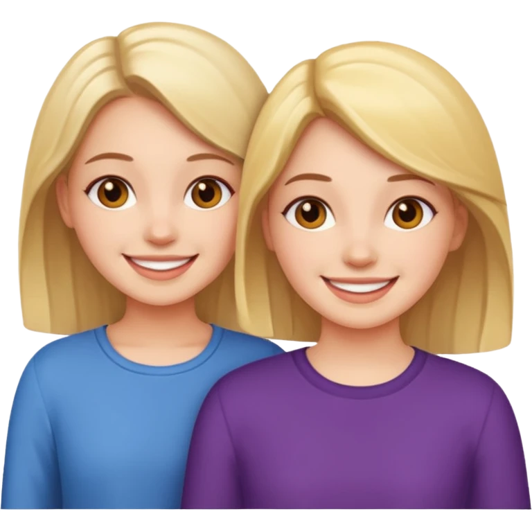 two girls friends emoji
